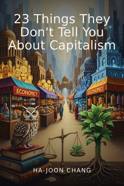 23 Things They Don't Tell You About Capitalism by Ha-Joon Chang — book cover