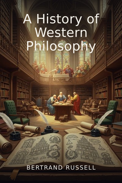 A History of Western Philosophy by Bertrand Russell — book cover