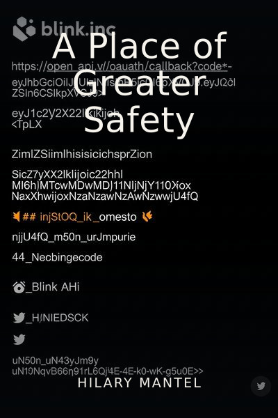 A Place of Greater Safety by Hilary Mantel — book cover
