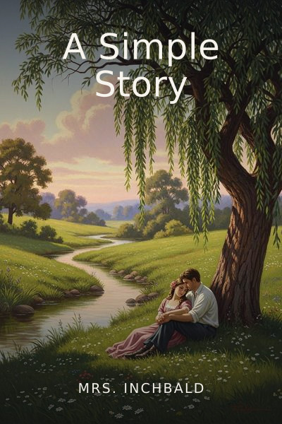 A Simple Story by Mrs. Inchbald — book cover