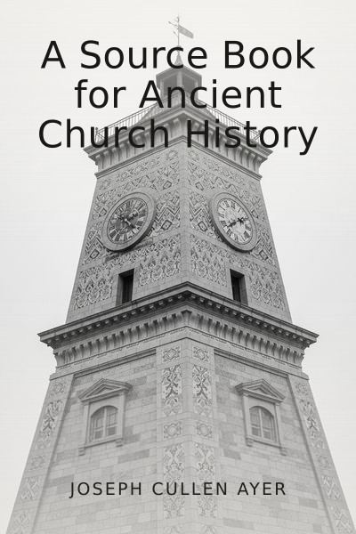 A Source Book for Ancient Church History by Joseph Cullen Ayer — book cover