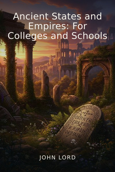 Ancient States and Empires: For Colleges and Schools by John Lord — book cover