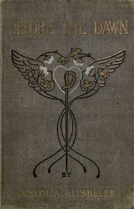 Before the Dawn: A Story of the Fall of Richmond by Joseph A. Altsheler — book cover