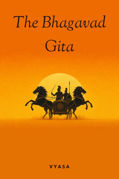 The Bhagavad Gita by Vyasa — book cover