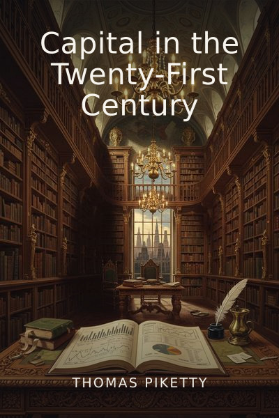 Capital in the Twenty-First Century by Thomas Piketty — book cover