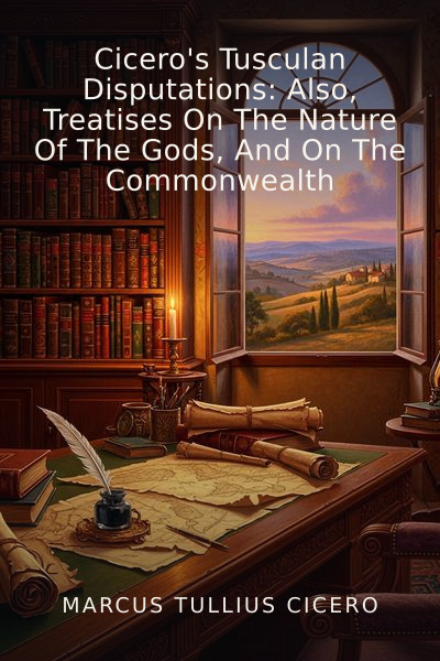 Cicero's Tusculan Disputations: Also, Treatises On The Nature Of The Gods, And On The Commonwealth by Marcus Tullius Cicero — book cover