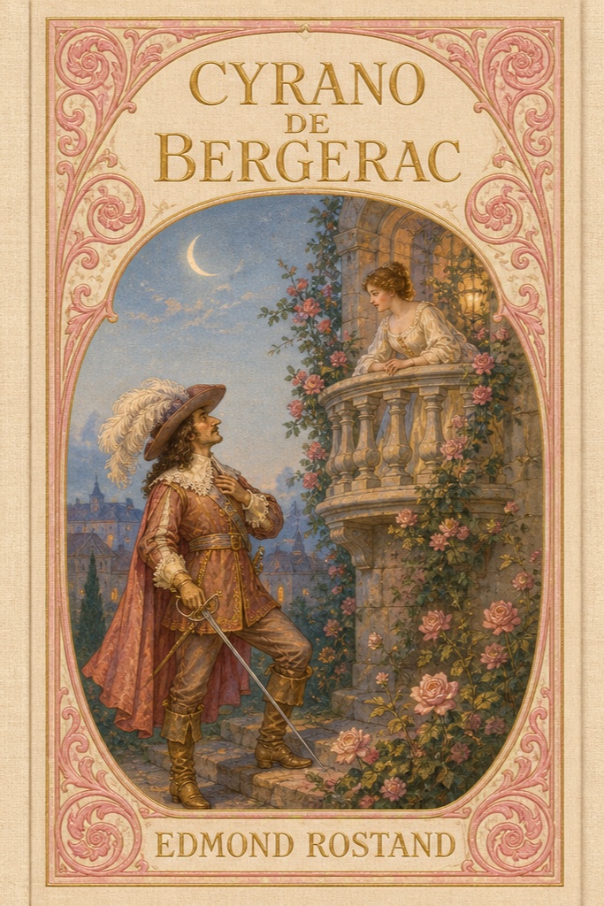 Cyrano de Bergerac by Edmond Rostand — book cover