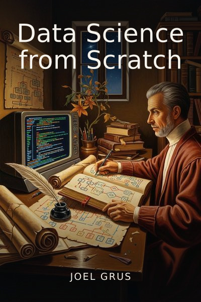 Data Science from Scratch cover