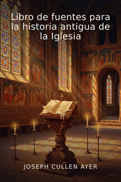 Libro de fuentes para la historia antigua de la Iglesia by Joseph Cullen Ayer — book cover