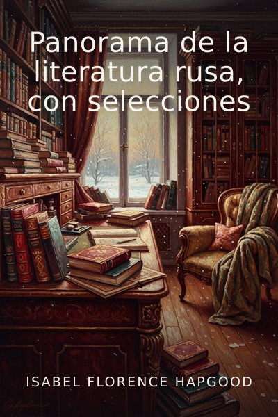 Panorama de la literatura rusa, con selecciones by Isabel Florence Hapgood — book cover