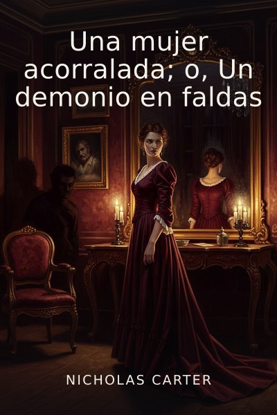 Una mujer acorralada; o, Un demonio en faldas by Nicholas Carter — book cover