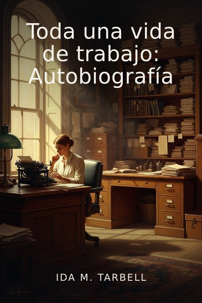 Toda una vida de trabajo: Autobiografía by Ida M. Tarbell — book cover