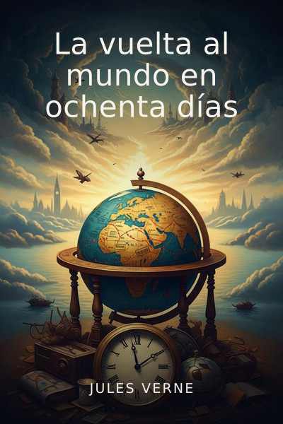 La vuelta al mundo en ochenta días by Jules Verne — book cover