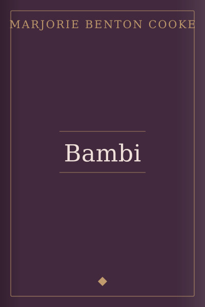 Bambi by Marjorie Benton Cooke — book cover