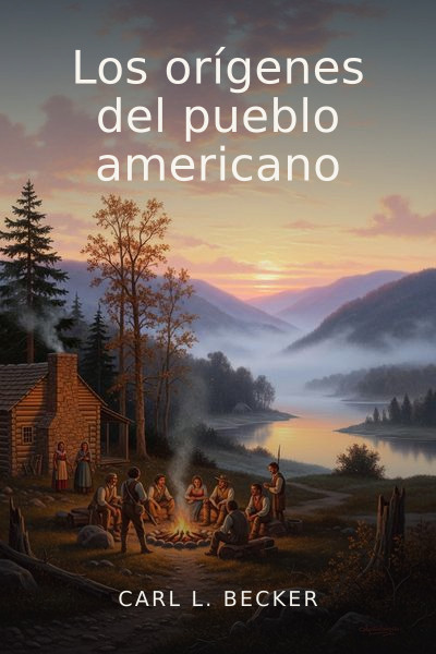 Los orígenes del pueblo americano by Carl L. Becker — book cover