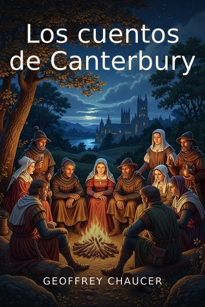 Los cuentos de Canterbury by Geoffrey Chaucer — book cover