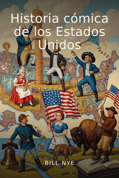 Historia cómica de los Estados Unidos by Bill Nye — book cover