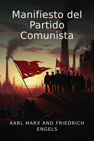 Manifiesto del Partido Comunista by Karl Marx and Friedrich Engels — book cover