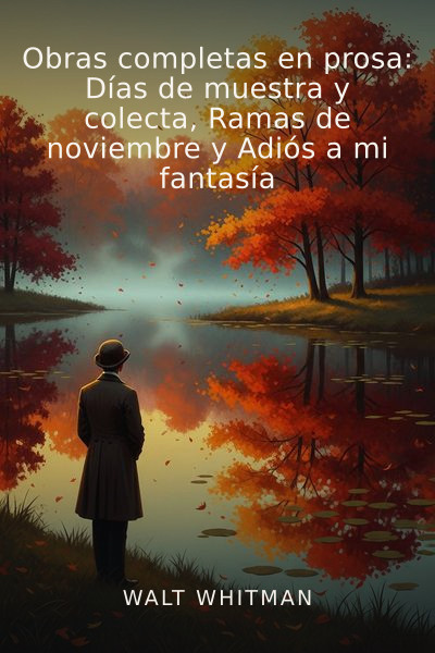 Obras completas en prosa: Días de muestra y colecta, Ramas de noviembre y Adiós a mi fantasía by Walt Whitman — book cover