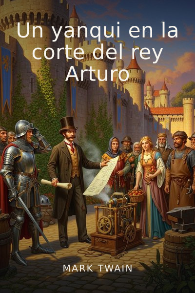 Un yanqui en la corte del rey Arturo by Mark Twain — book cover
