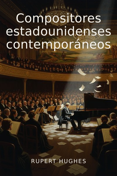 Compositores estadounidenses contemporáneos by Rupert Hughes — book cover