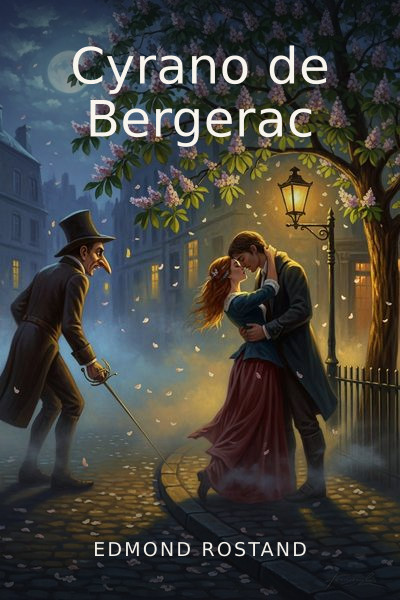 Cyrano de Bergerac by Edmond Rostand — book cover
