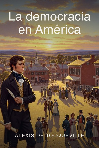La democracia en América by Alexis de Tocqueville — book cover