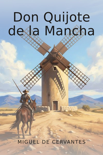Don Quijote de la Mancha by Miguel de Cervantes — book cover