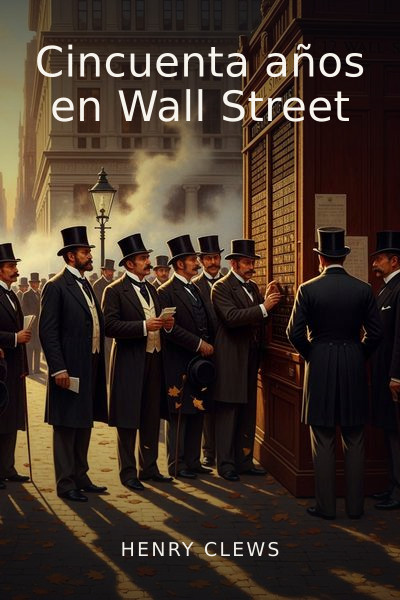Cincuenta años en Wall Street by Henry Clews — book cover