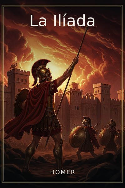 La Ilíada by Homer — book cover