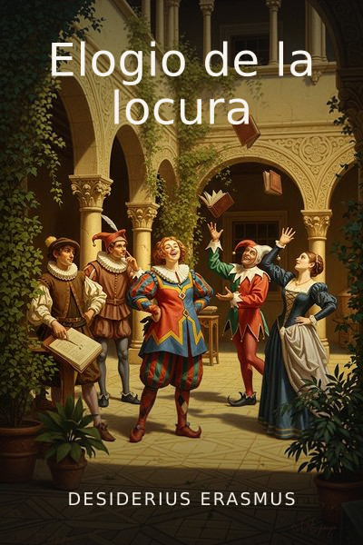 Elogio de la locura by Desiderius Erasmus — book cover
