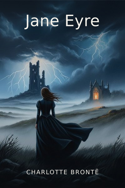 Jane Eyre by Charlotte Brontë — book cover