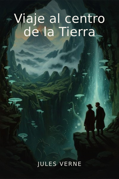 Portada de Viaje al centro de la Tierra