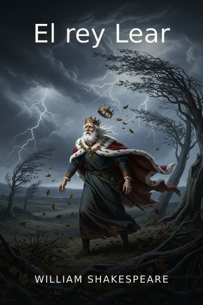El rey Lear by William Shakespeare — book cover