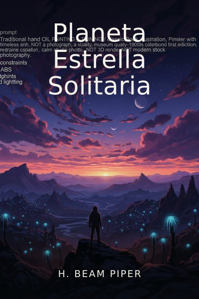 Planeta Estrella Solitaria by H. Beam Piper — book cover