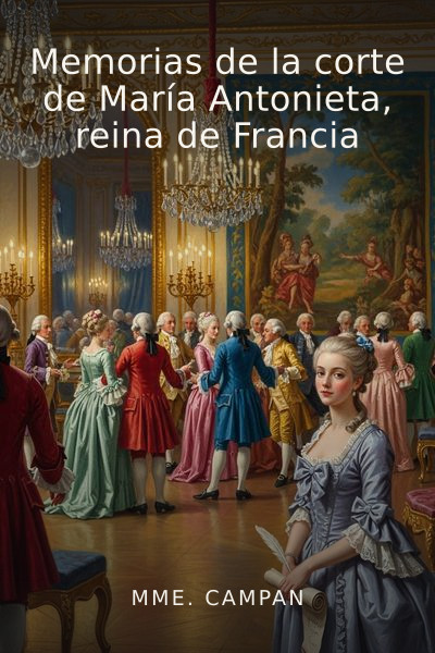 Memorias de la corte de María Antonieta, reina de Francia by Mme. Campan — book cover
