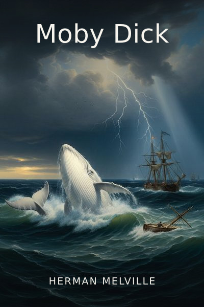 Moby Dick by Herman Melville — book cover