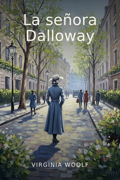 La señora Dalloway by Virginia Woolf — book cover