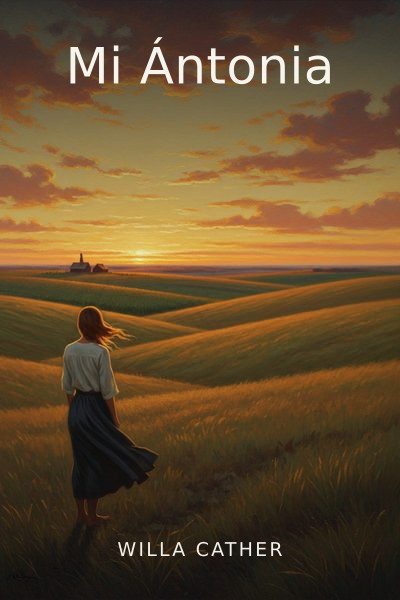 Mi Ántonia by Willa Cather — book cover