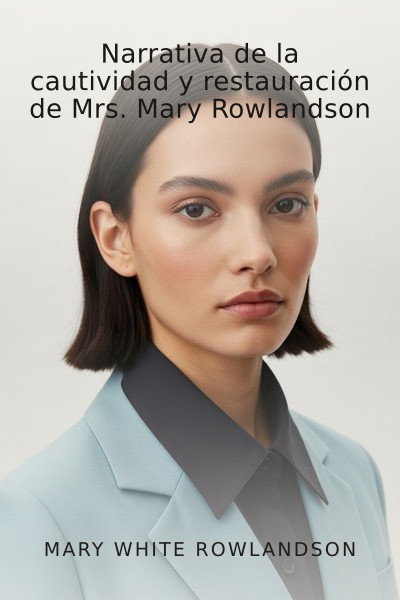 Narrativa de la cautividad y restauración de Mrs. Mary Rowlandson by Mary White Rowlandson — book cover