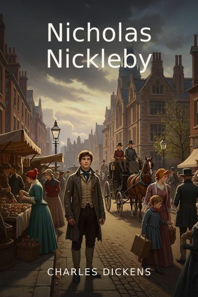 Nicholas Nickleby by Charles Dickens — book cover