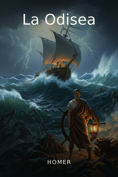 La Odisea by Homer — book cover