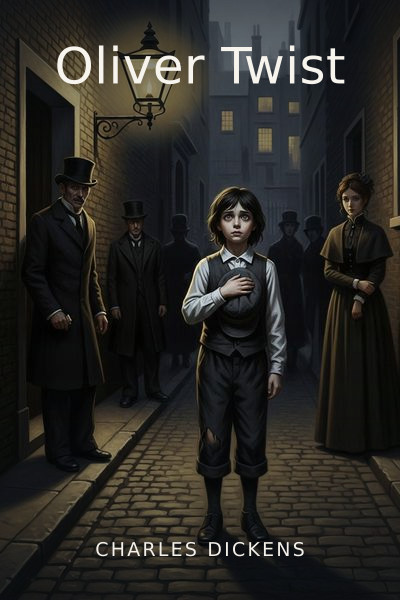 Oliver Twist by Charles Dickens — book cover