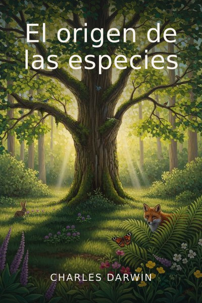 El origen de las especies by Charles Darwin — book cover
