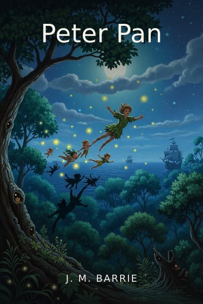 Peter Pan by J. M. Barrie — book cover