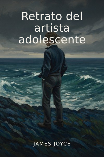 Retrato del artista adolescente by James Joyce — book cover