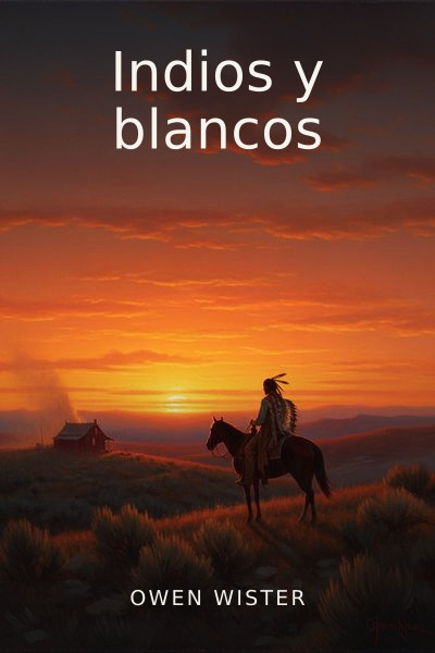 Indios y blancos by Owen Wister — book cover