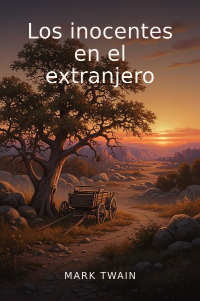 Los inocentes en el extranjero by Mark Twain — book cover