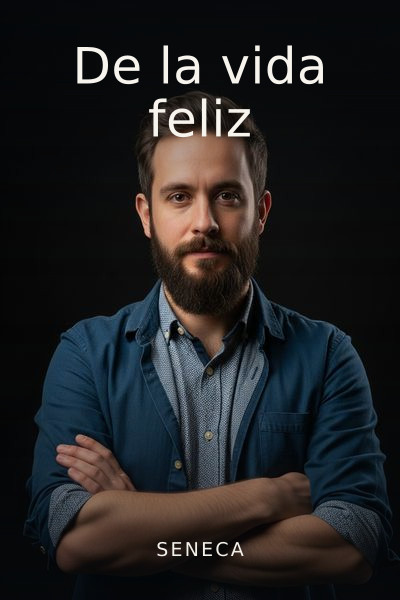 De la vida feliz by Seneca — book cover