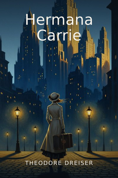 Hermana Carrie by Theodore Dreiser — book cover
